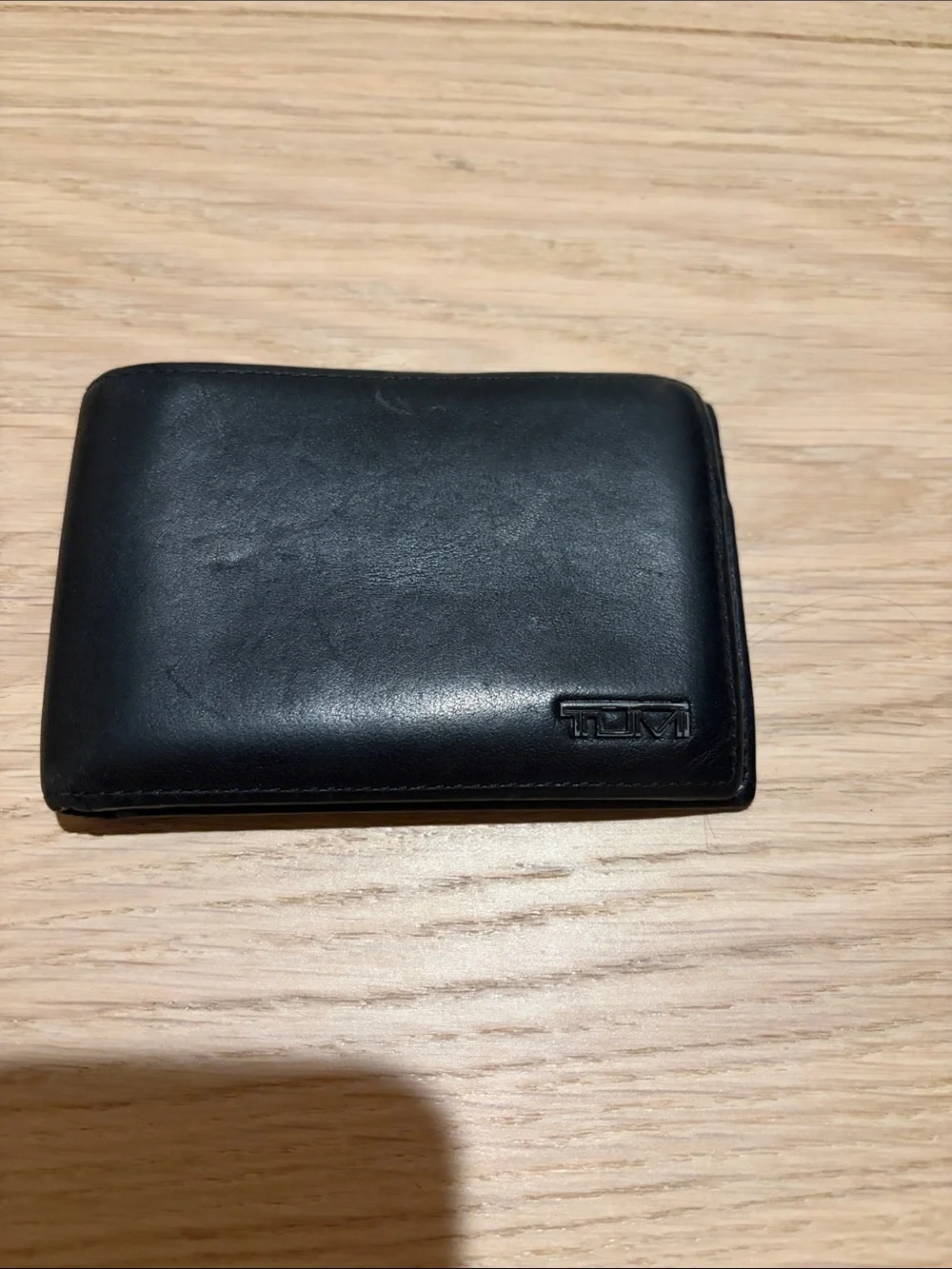 Tumi Black Leather Wallet